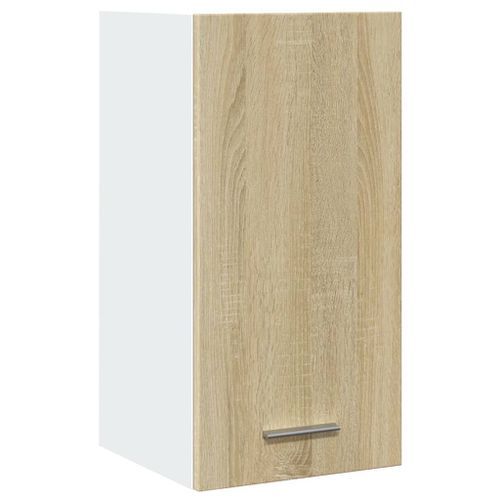 Armoire suspendue Chêne sonoma 29,5x31x60 cm Bois d'ingénierie - Photo n°2; ?>