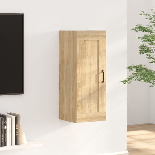 Armoire suspendue Chêne sonoma 35x34x90 cm Bois d'ingénierie - Photo n°2; ?>