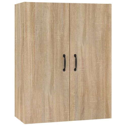 Armoire suspendue Chêne sonoma 69,5x34x90 cm Bois d'ingénierie - Photo n°2; ?>