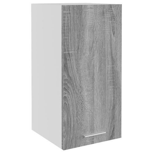 Armoire suspendue Sonoma gris 29,5x31x60 cm Bois d'ingénierie - Photo n°2; ?>