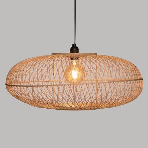 ATMOSPHERA Suspension bambou Loren D60 cm - Naturel - Photo n°3; ?>