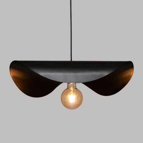 ATMOSPHERA Suspension Métal Pilar - L52 cm - Noir - Photo n°2; ?>