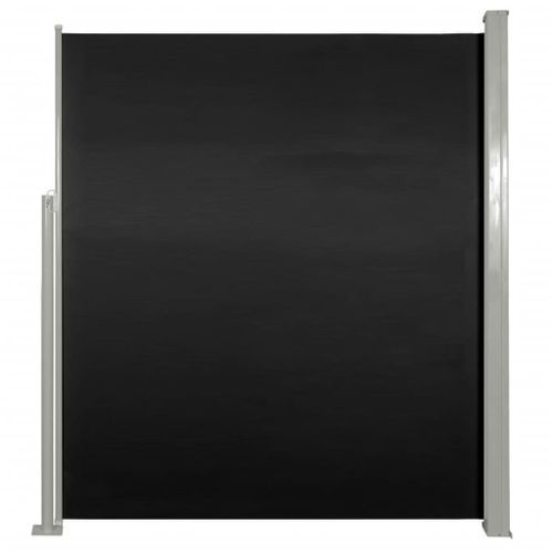 Auvent latéral de patio 160x300 cm Noir - Photo n°2; ?>