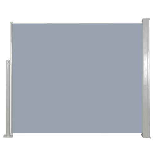 Auvent latéral rétractable 120 x 300 cm Gris - Photo n°2; ?>