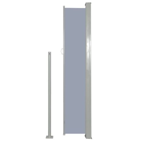 Auvent latéral rétractable 180 x 500 cm Gris - Photo n°3; ?>