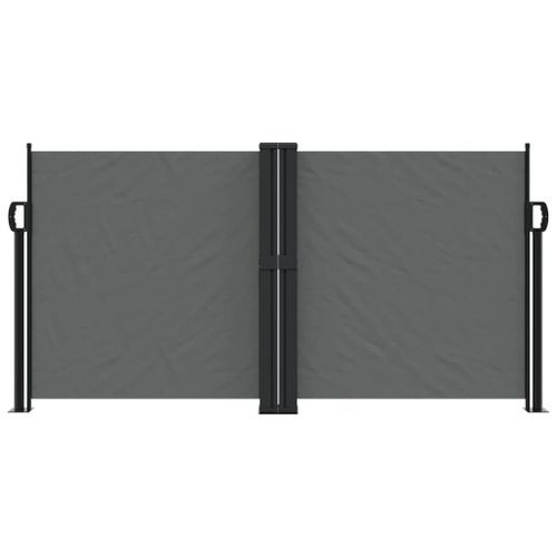 Auvent latéral rétractable anthracite 120x600 cm - Photo n°3; ?>