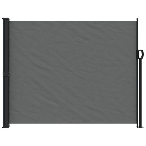 Auvent latéral rétractable anthracite 160x600 cm - Photo n°3; ?>