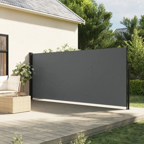 Auvent latéral rétractable anthracite 180x500 cm - Photo n°2; ?>