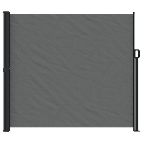 Auvent latéral rétractable anthracite 180x500 cm - Photo n°3; ?>