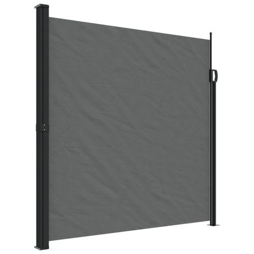 Auvent latéral rétractable anthracite 200x500 cm - Photo n°2; ?>