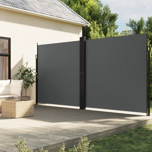 Auvent latéral rétractable anthracite 200x600 cm - Photo n°2; ?>