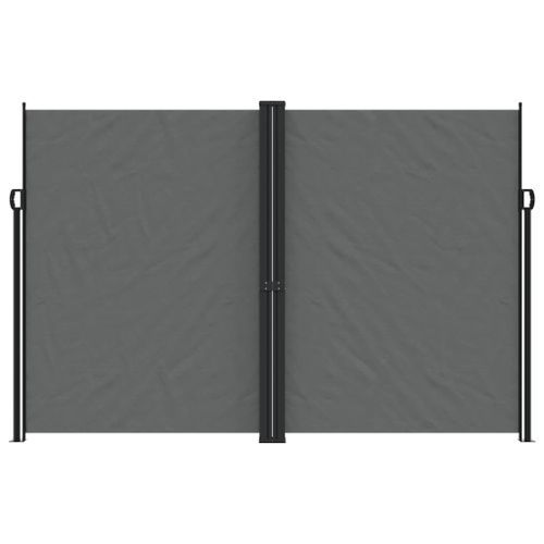 Auvent latéral rétractable anthracite 220x1000 cm - Photo n°3; ?>