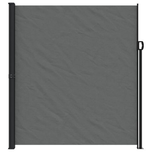 Auvent latéral rétractable anthracite 220x500 cm - Photo n°3; ?>