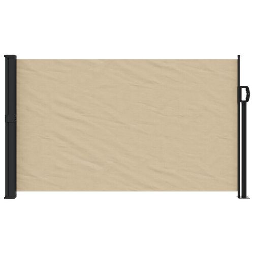 Auvent latéral rétractable beige 120x600 cm - Photo n°3; ?>