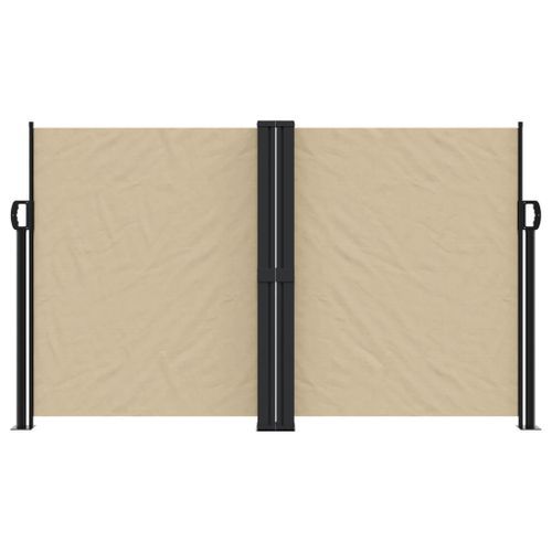 Auvent latéral rétractable beige 140x1200 cm - Photo n°3; ?>