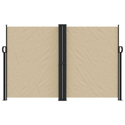 Auvent latéral rétractable beige 160x1200 cm - Photo n°3; ?>