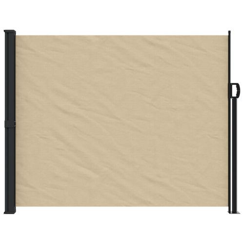 Auvent latéral rétractable beige 160x300 cm - Photo n°3; ?>