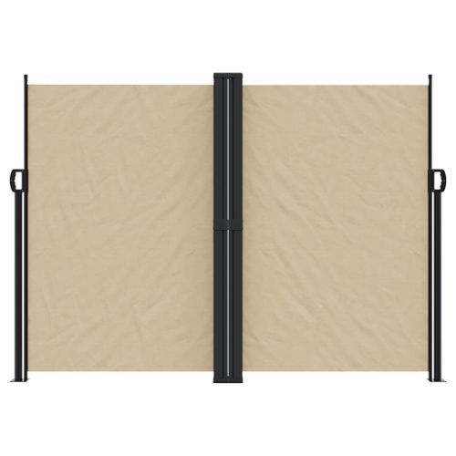 Auvent latéral rétractable beige 180x1200 cm - Photo n°3; ?>