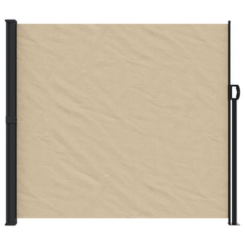 Auvent latéral rétractable beige 180x300 cm - Photo n°3; ?>