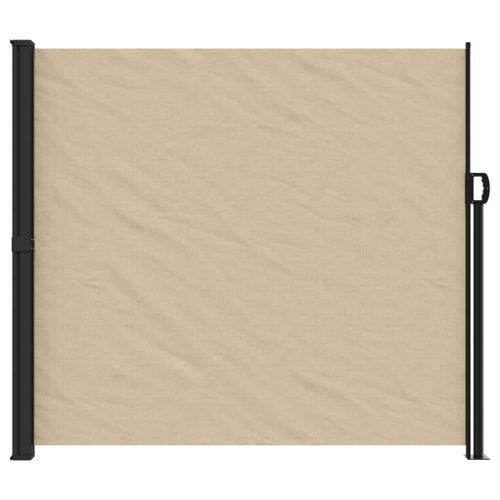 Auvent latéral rétractable beige 180x600 cm - Photo n°3; ?>