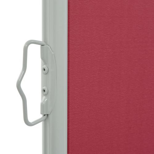 Auvent latéral rétractable de patio 100x300 cm Rouge 2 - Photo n°3; ?>