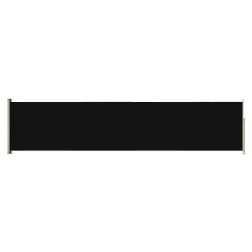 Auvent latéral rétractable de patio 140x600 cm Noir 2 - Photo n°2; ?>