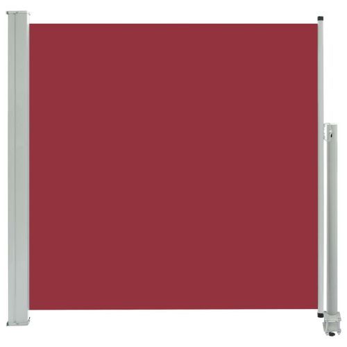 Auvent latéral rétractable de patio 160x300 cm Rouge - Photo n°2; ?>