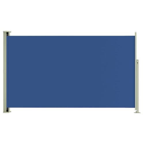 Auvent latéral rétractable de patio 180x300 cm Bleu 2 - Photo n°2; ?>