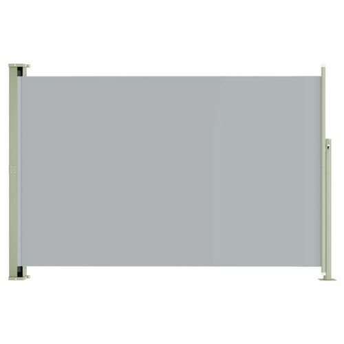 Auvent latéral rétractable de patio 200x300 cm Gris - Photo n°2; ?>