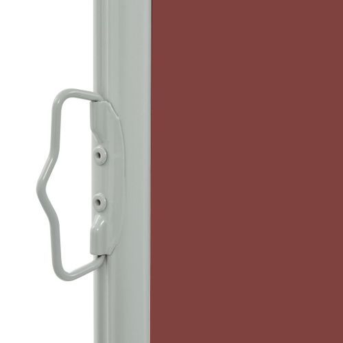 Auvent latéral rétractable de patio 60x300 cm Marron - Photo n°3; ?>