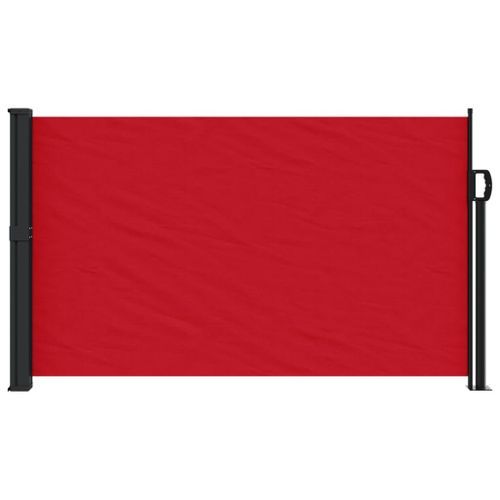 Auvent latéral rétractable rouge 120x600 cm - Photo n°3; ?>