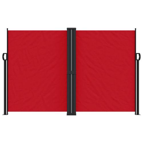 Auvent latéral rétractable rouge 160x600 cm - Photo n°3; ?>