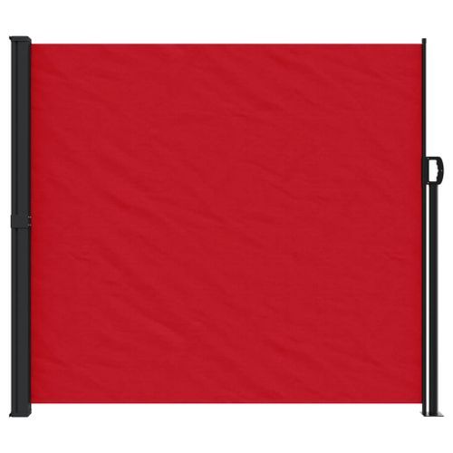 Auvent latéral rétractable rouge 180x500 cm - Photo n°3; ?>