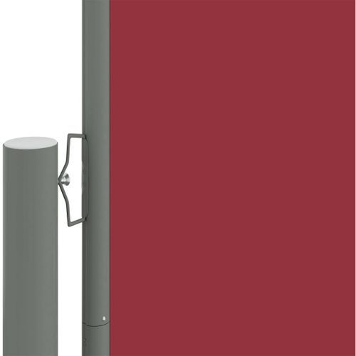 Auvent latéral rétractable Rouge 180x600 cm - Photo n°3; ?>