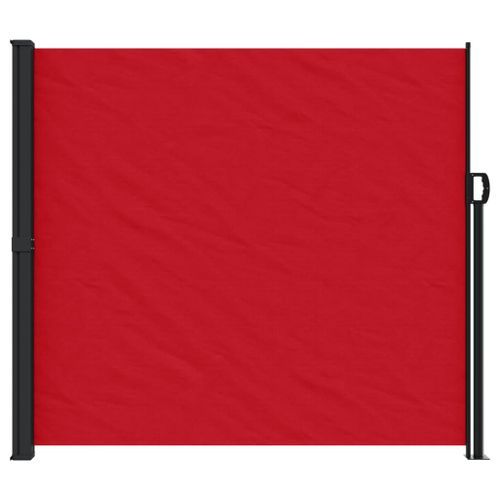 Auvent latéral rétractable rouge 180x600 cm - Photo n°3; ?>