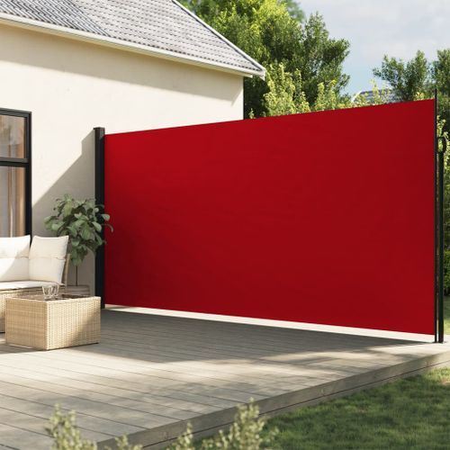 Auvent latéral rétractable rouge 200x300 cm - Photo n°2; ?>