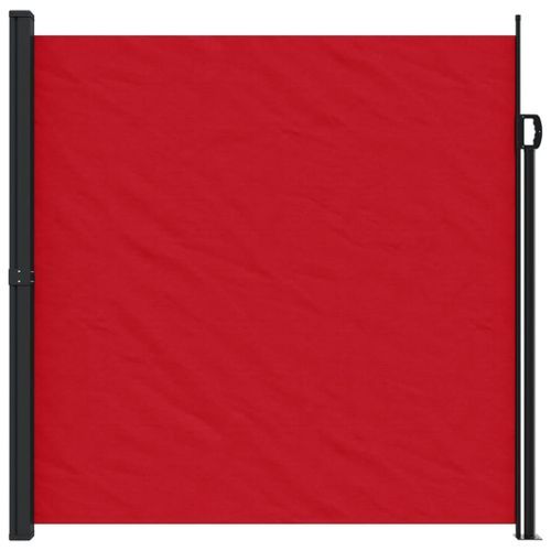 Auvent latéral rétractable rouge 200x600 cm - Photo n°3; ?>