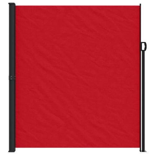 Auvent latéral rétractable rouge 220x300 cm - Photo n°3; ?>