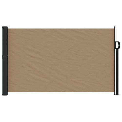 Auvent latéral rétractable taupe 120x600 cm - Photo n°3; ?>