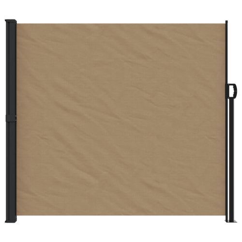 Auvent latéral rétractable taupe 180x600 cm - Photo n°3; ?>