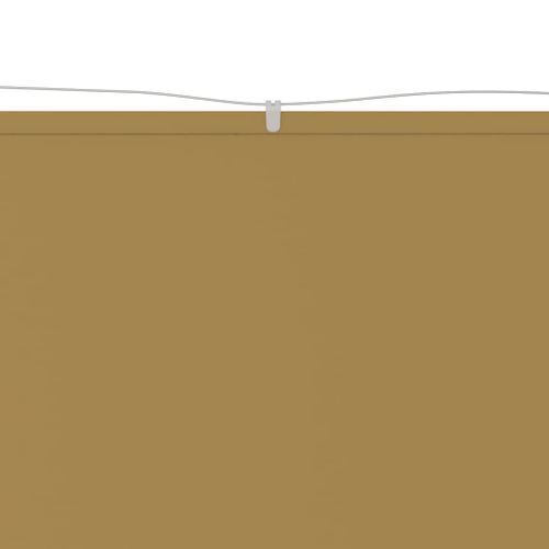 Auvent vertical Beige 100x270 cm Tissu oxford - Photo n°2; ?>