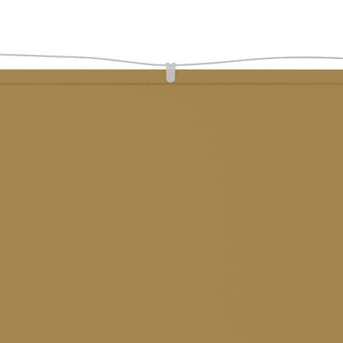 Auvent vertical Beige 140x1000 cm Tissu oxford - Photo n°2; ?>