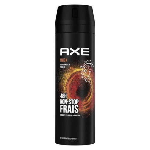 AXE Déodorant Homme Musk Bodyspray - 48h de Fraîcheur Non-Stop - Antibactérien - Lot de 6 x 200 ml - 1,2 L - Photo n°3; ?>