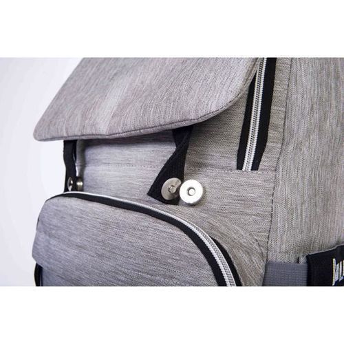 BABY ON BOARD Sac a dos a langer FREESTYLE chicago - gris/noir - Photo n°3; ?>