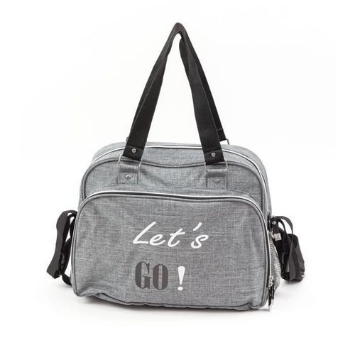 BABY ON BOARD Sac a langer SIMPLY Lets'Go - gris - Photo n°3; ?>