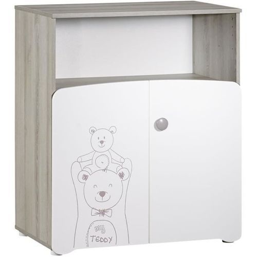 BABYPRICE Commode a langer 2 portes TEDDY - Photo n°2; ?>