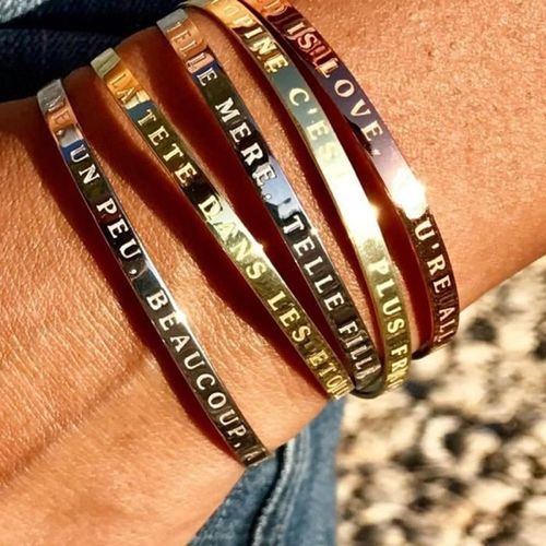 BAM - Bracelet Parfaite, avec plein de jolis défauts Femme - Photo n°2; ?>