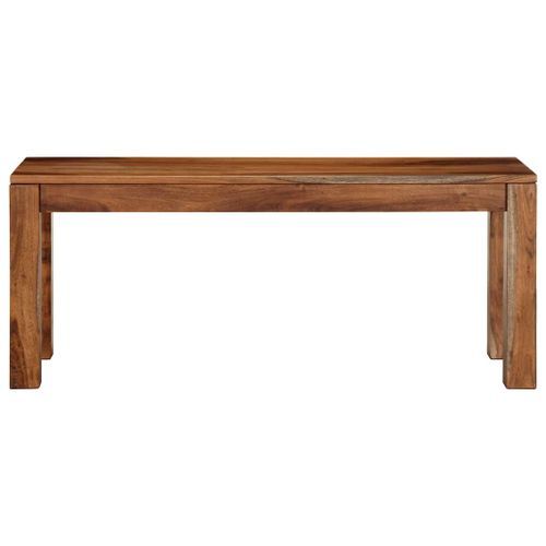 Banc 110 cm bois massif d'acacia - Photo n°2; ?>