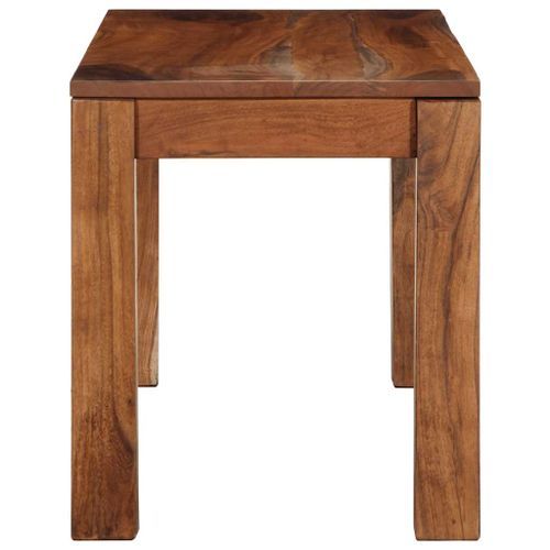 Banc 110 cm bois massif d'acacia - Photo n°3; ?>