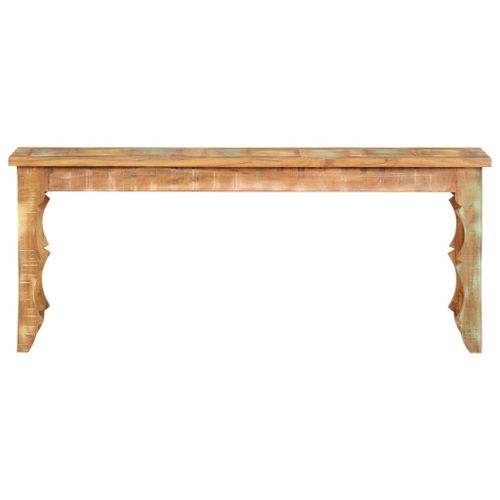 Banc 110 x 35 x 45 cm Bois de récupération massif - Photo n°2; ?>